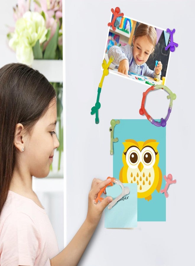 M.best 20pcs Magnetic Fidget Travel Toys for Kids, Novelty Magnet Men Figures Toys for Road Trip, Airplane Play, Classroom Prizes, Easter Egg Stuffers, Stocking Stuffer Gifts - Image 3